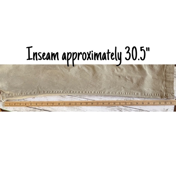 Gap Men’s Lived-In Slim Stretch Khaki Pants (Size 33) - Picture 9 of 9